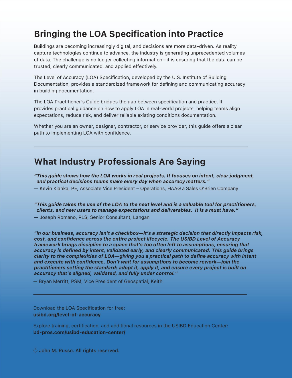 LOA Practitioner’s Guide preview page 7