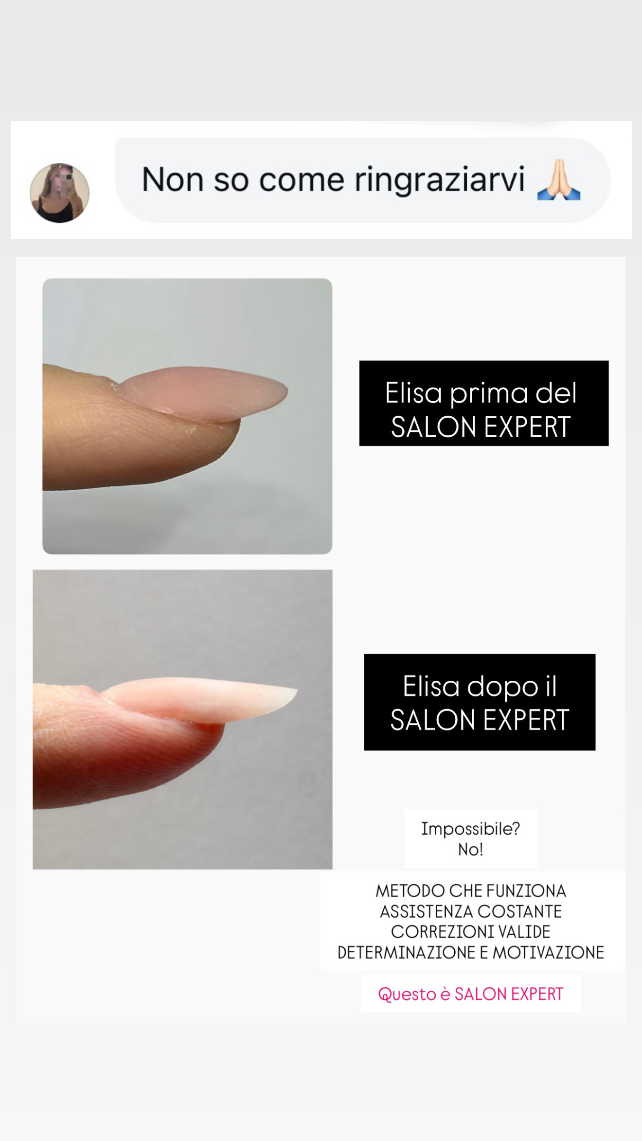 Testimonianza Salon Expert