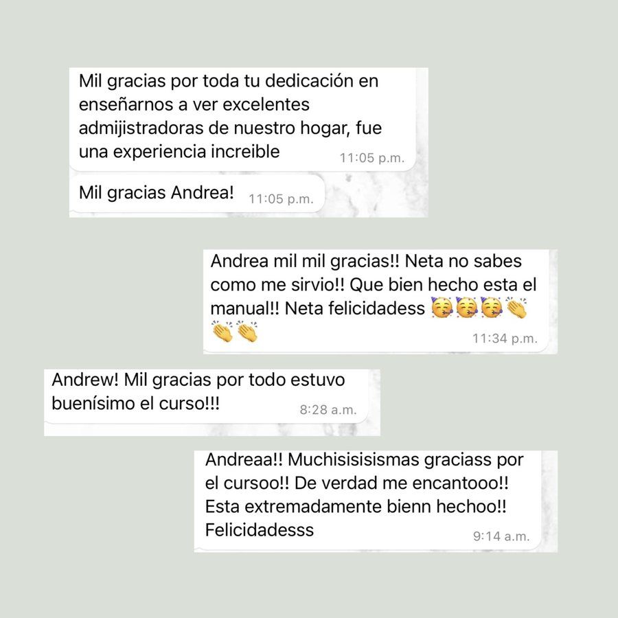 Testimonio de alumna