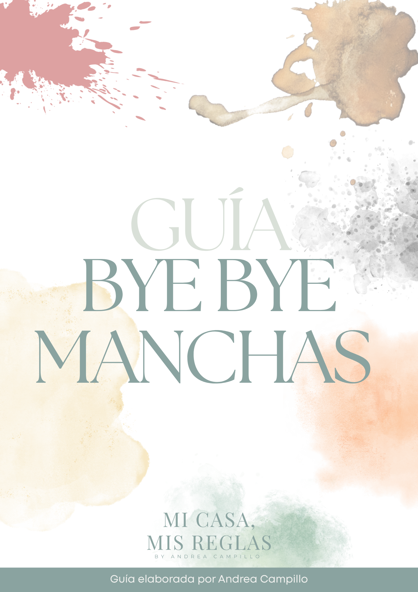 Página 1 de la Guía Bye Bye Manchas