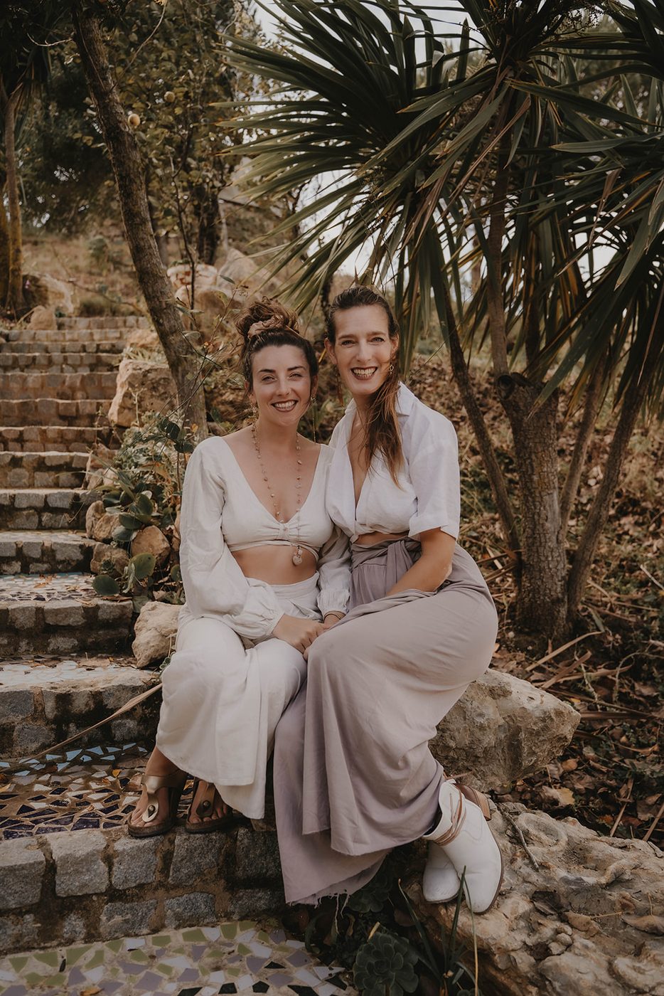 Amanda Biccum y Arja Hendrikx