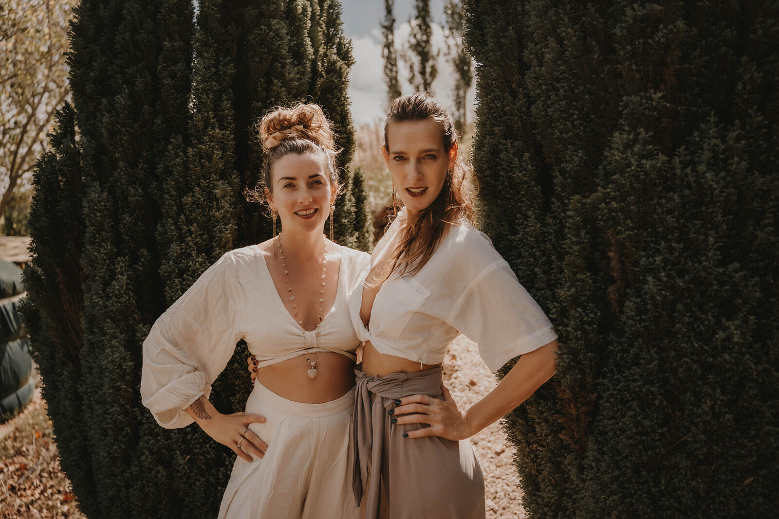 Arja Hendrikx and Amanda Biccum, co-founders of Temple of Radiance
