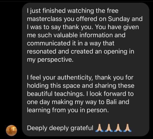 Testimonial