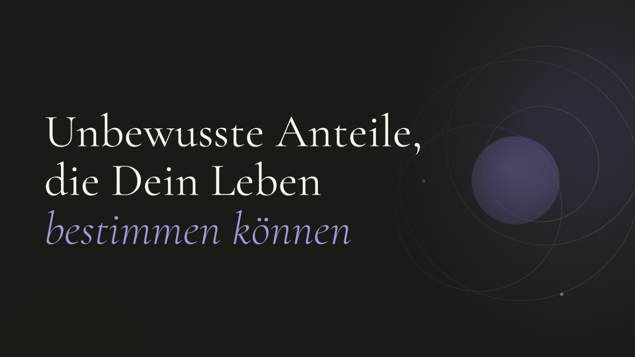 Die Arbeit mit den inneren Anteilen