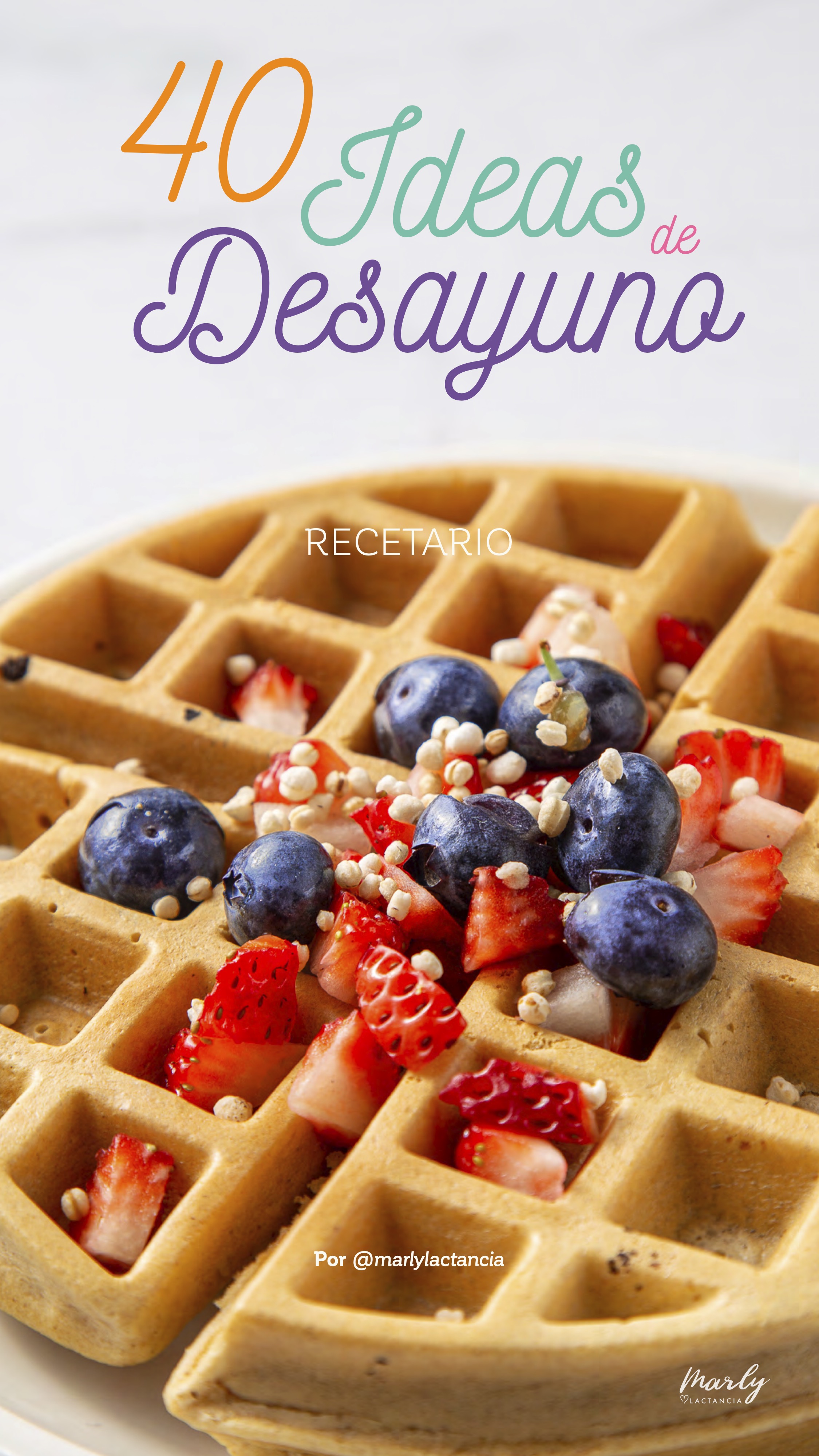 Portada del ebook 40 Ideas de Desayuno