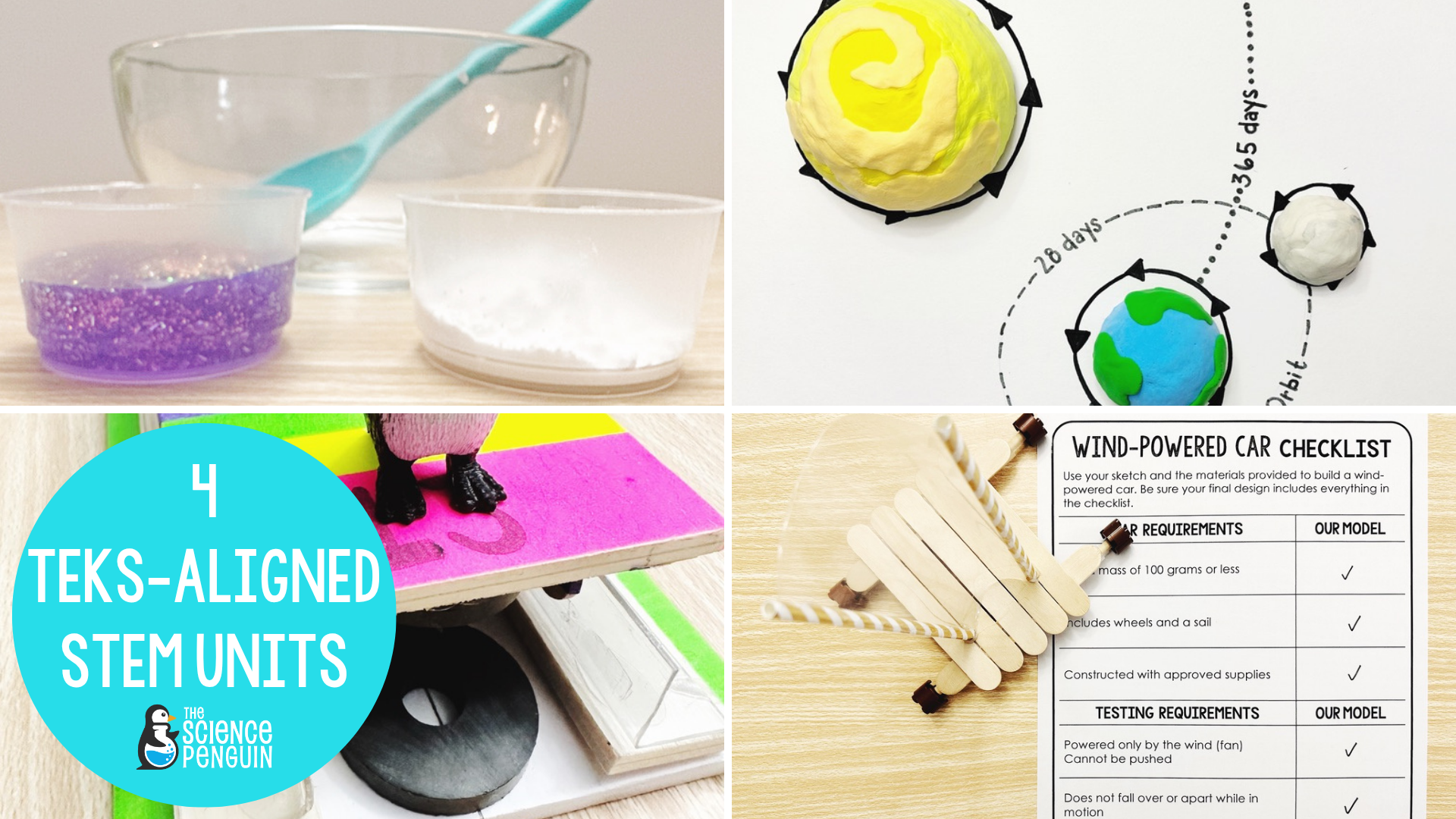 4 TEKS-aligned STEM units