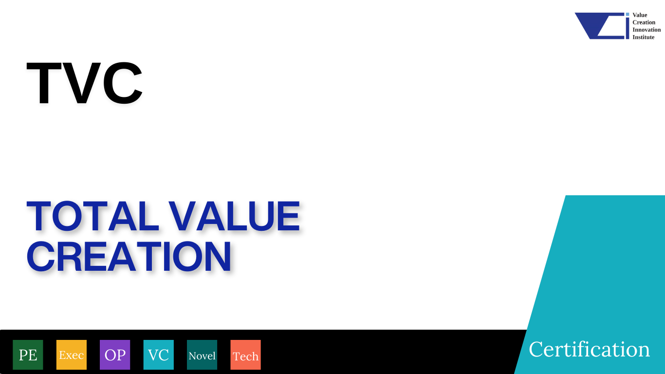 Total Value Creation (TVC) course card, VCI Institute