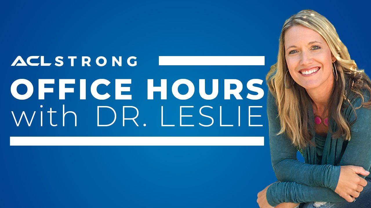 Live coaching and office hours with Dr. Leslie