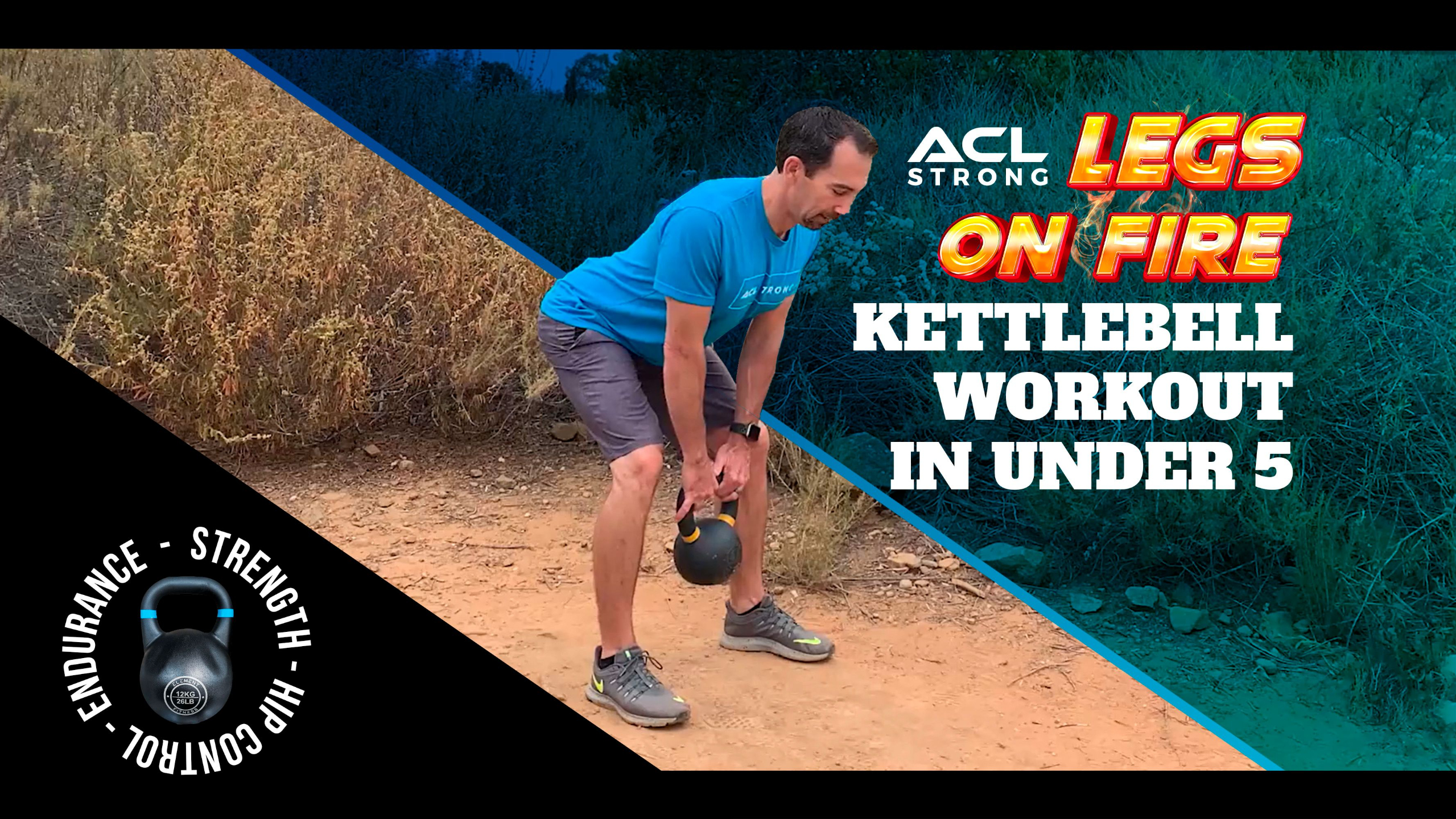 Legs on Fire Kettlebell Add-On course cover