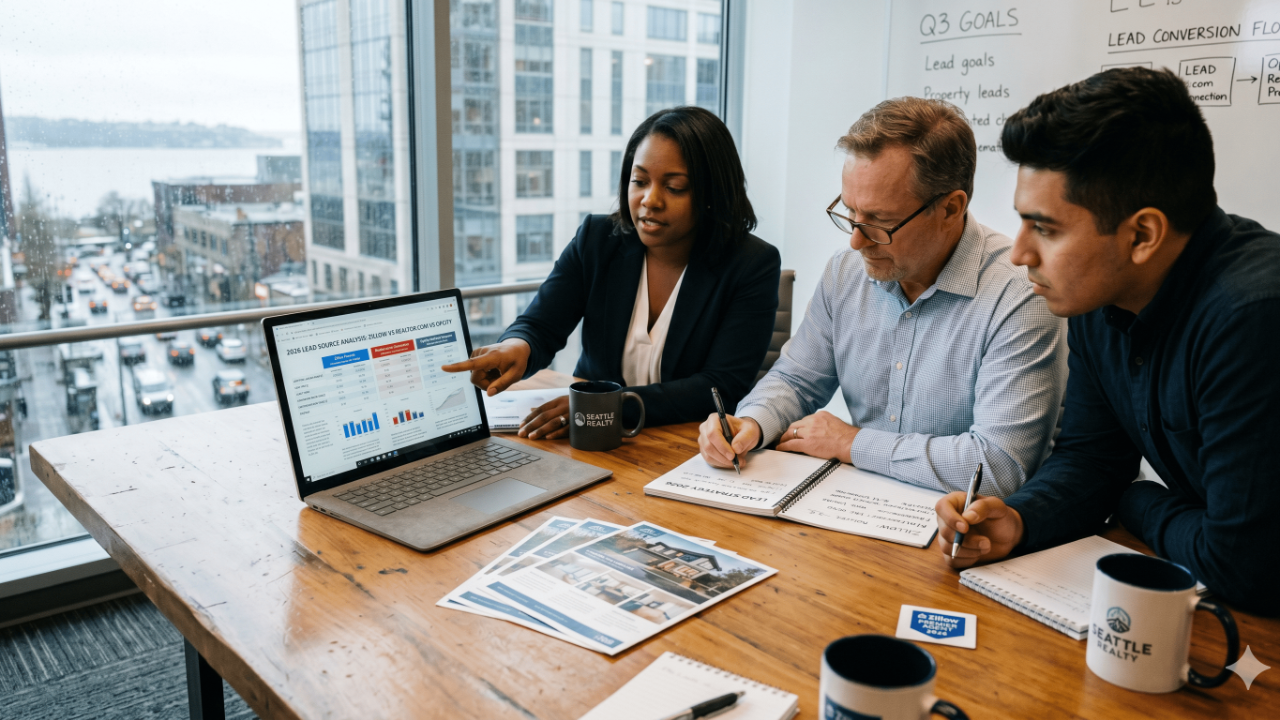 How to buy real estate leads in 2026 — Zillow vs Realtor.com vs OpCity comparison for agents