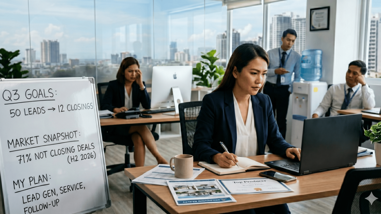 How to thrive as a real estate agent when 71% of agents are not closing deals