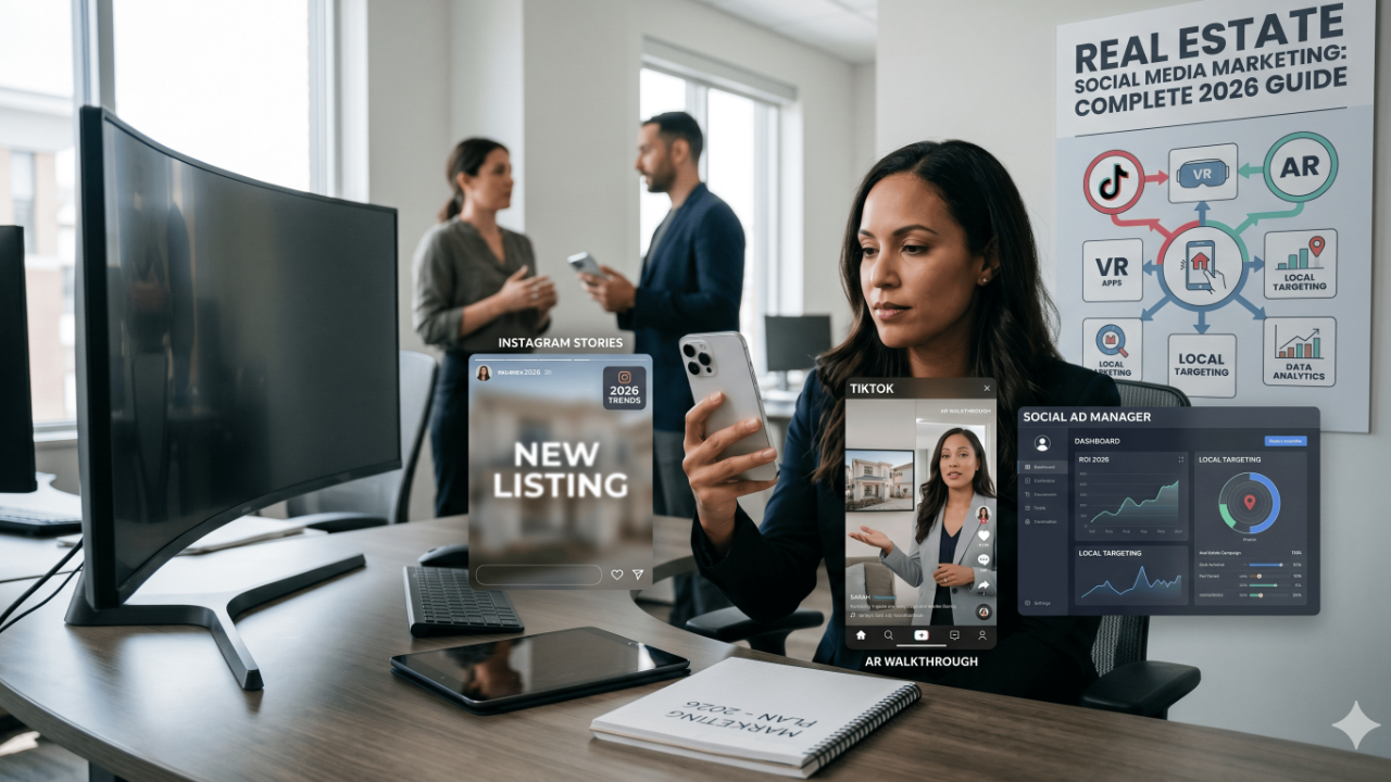 Real estate social media marketing strategies for agents in 2026 — Jamil Academy