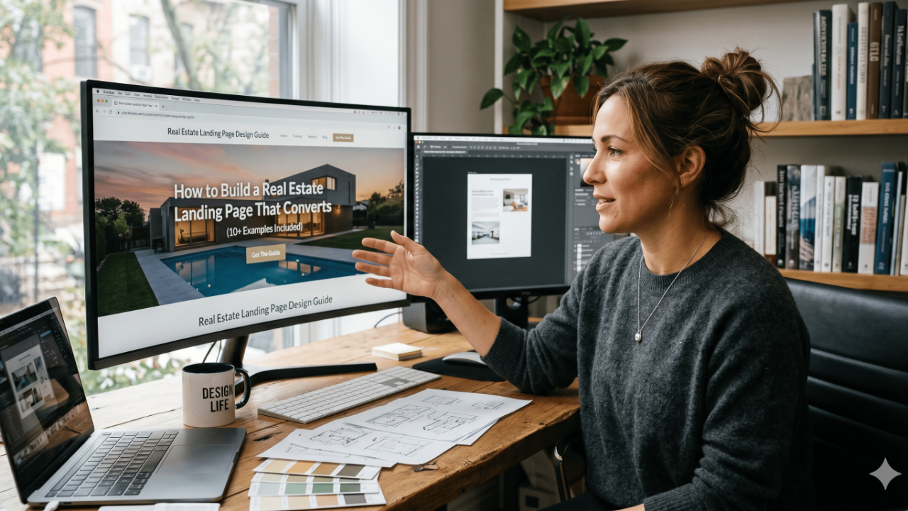 How to build a real estate landing page that converts — 10+ examples for 2026