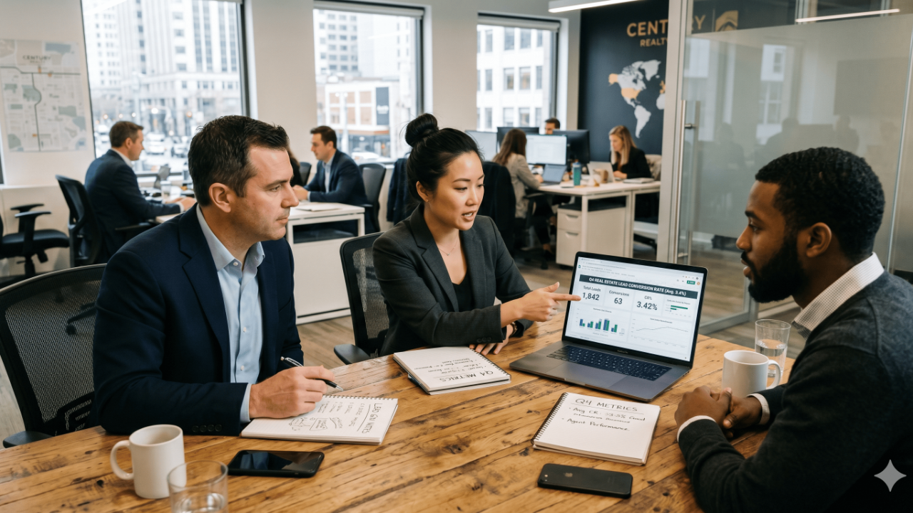 Real estate lead conversion rate benchmarks 2026 — what's actually a good conversion rate for agents
