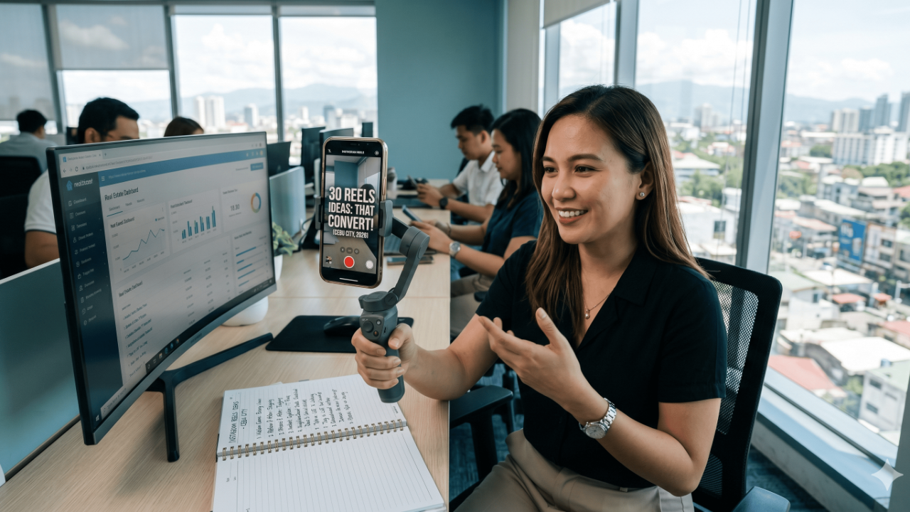 Instagram Reels for real estate agents &mdash; 30 content ideas that convert in 2026