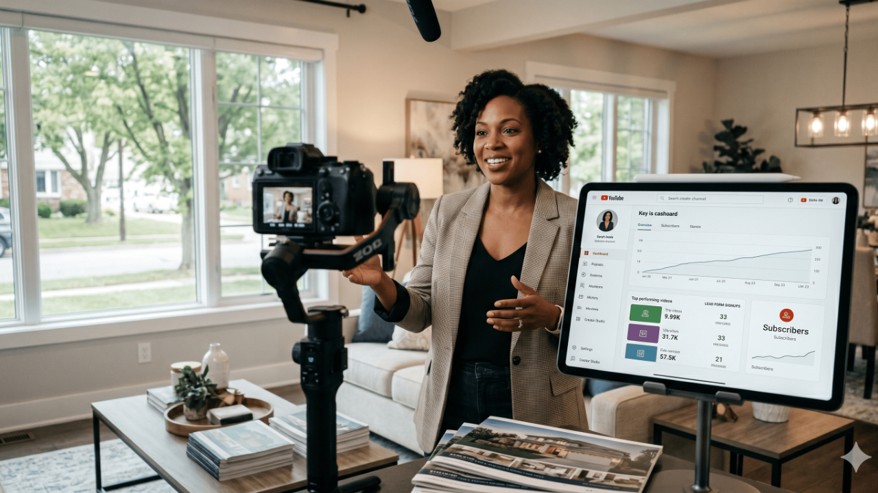 YouTube for real estate agents &mdash; how to build a lead-generating channel in 2026