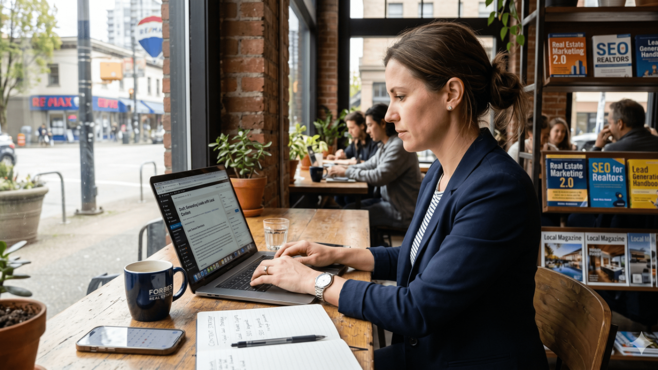 Real estate content marketing strategy — lead generation through blogging in 2026