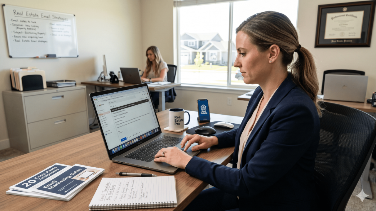 Real estate email templates &mdash; 20 copy-paste emails for every situation an agent faces