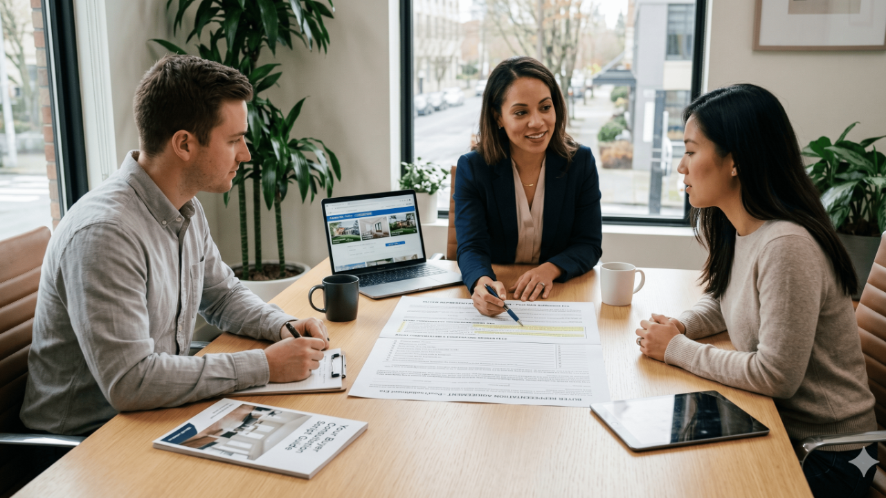 Buyer consultation scripts for the post-NAR settlement era &mdash; real estate agent meeting with home buyer