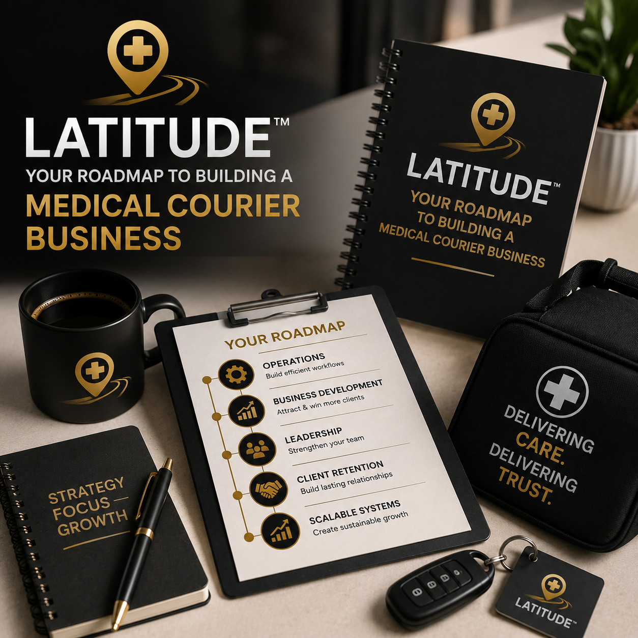 Latitude medical courier course cover