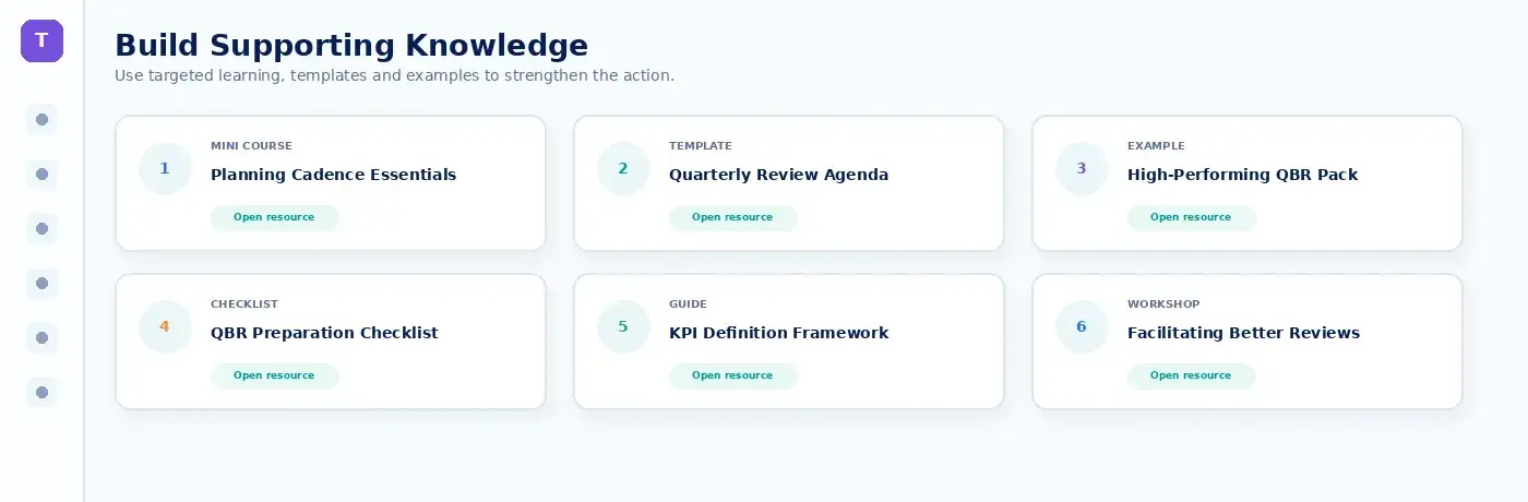 Build Supporting Knowledge preview