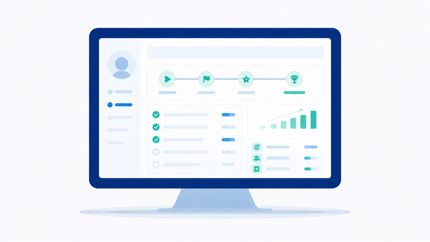 Growth roadmaps illustration