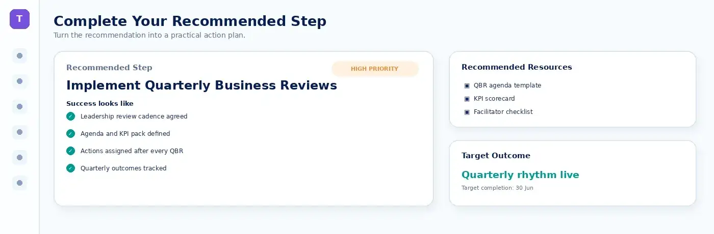 Complete Your Recommended Step preview