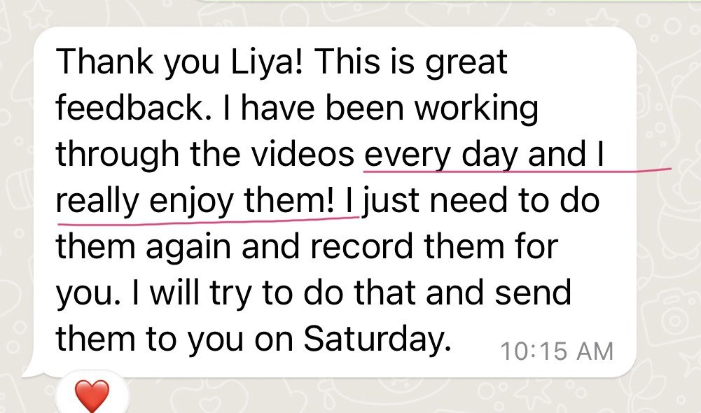 Student review screenshot 9