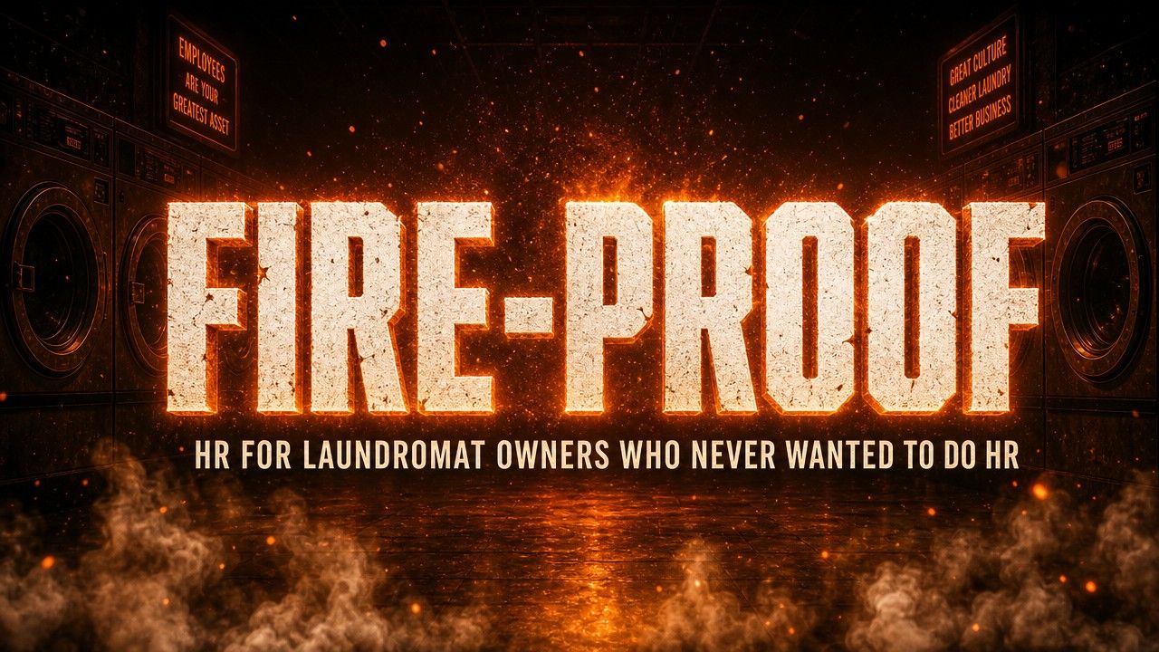 Fire-Proof: HR for Laundromat Owners Who Never Wanted to Do HR