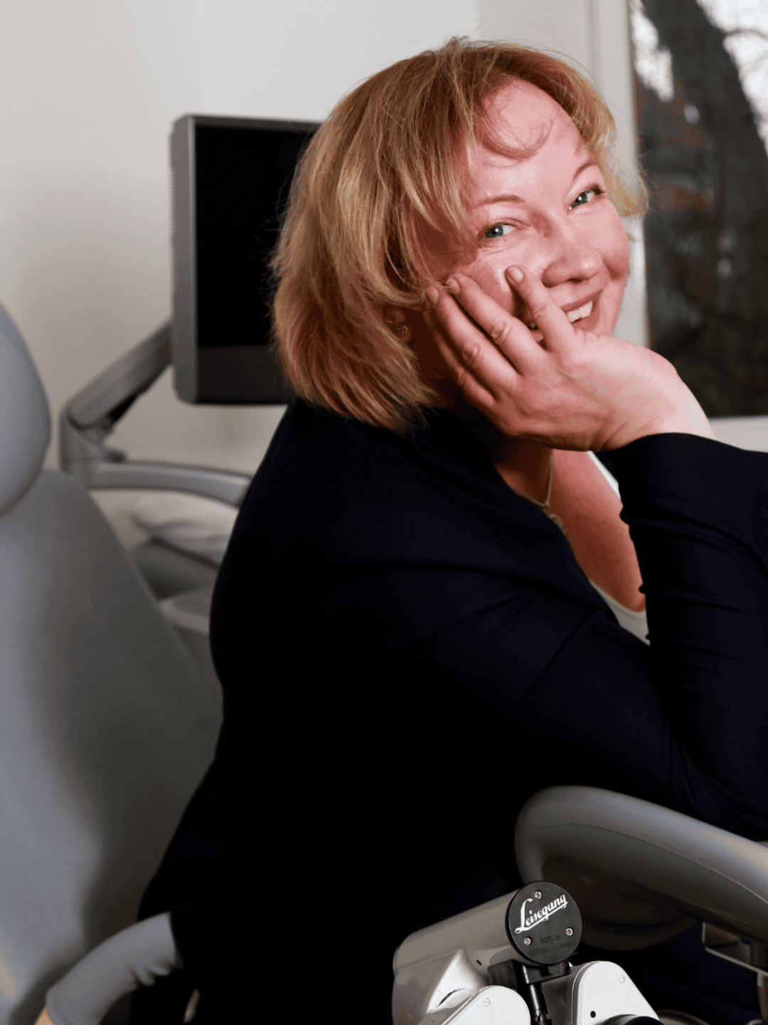 Dr. Dorothee Struck am Gynstuhl