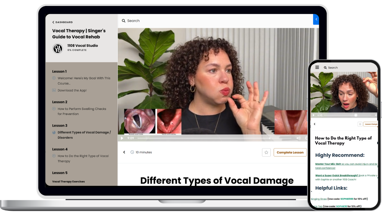 A Singer’s Guide to Vocal Rehab