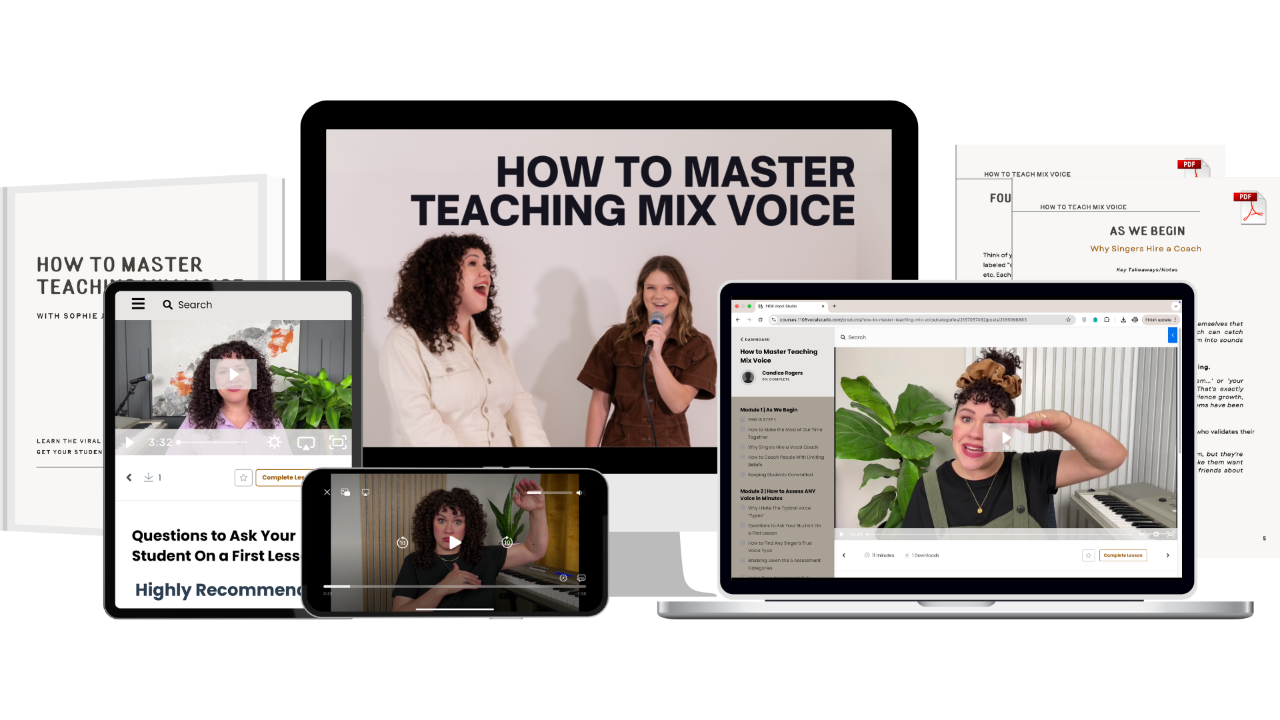 How to Master Teaching Mix Voice