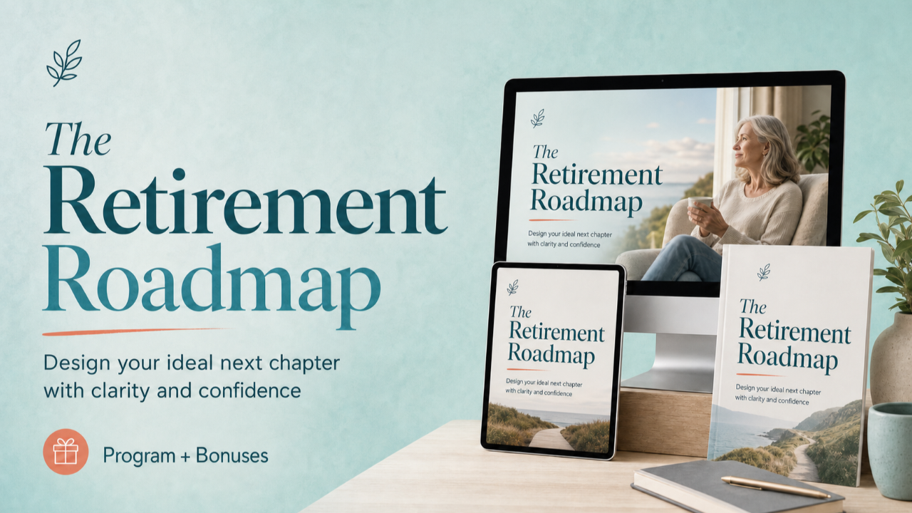 The Retirement Roadmap product mockup