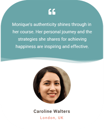 Testimonial - Caroline Walters, London, UK