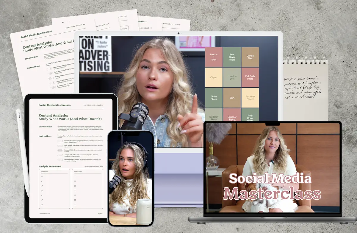 Masterclass Course Mockup