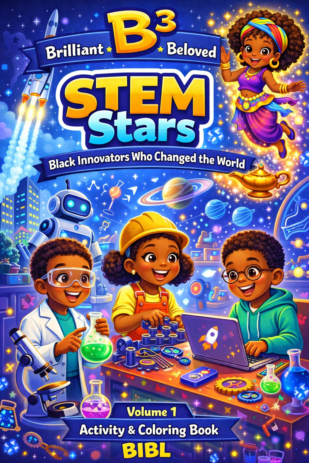 STEM Stars activity book cover