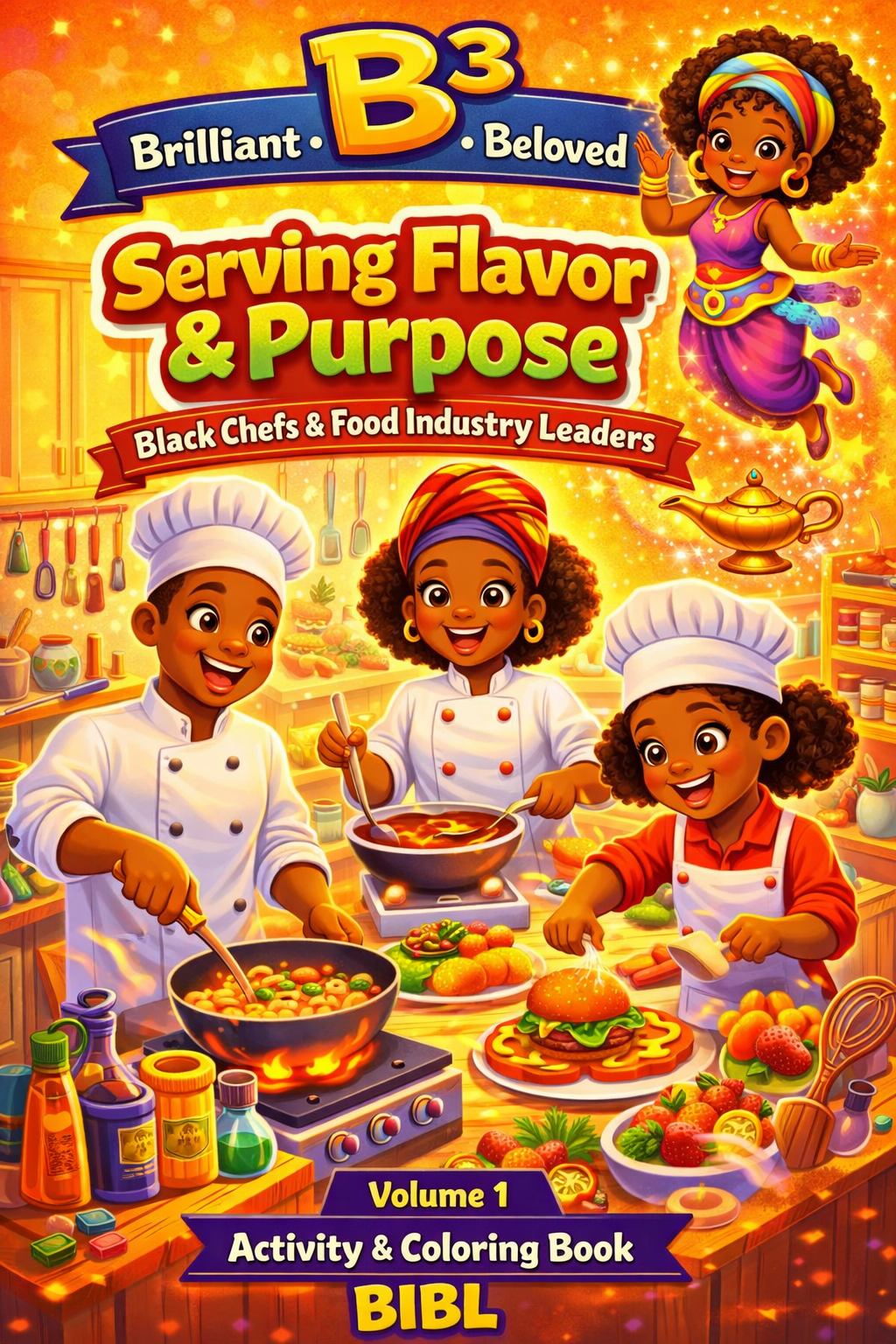 Serving Flavor & Purpose activity book cover