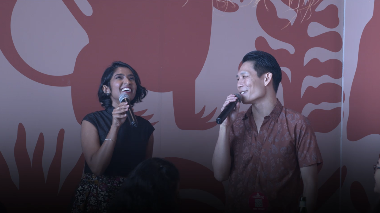 Kavitha and Kester, founders of SACRED Institute