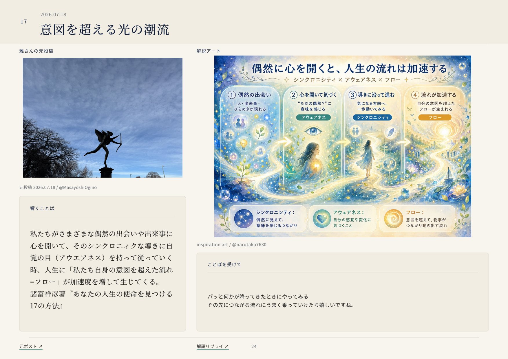 意図を超える光の潮流の誌面プレビュー