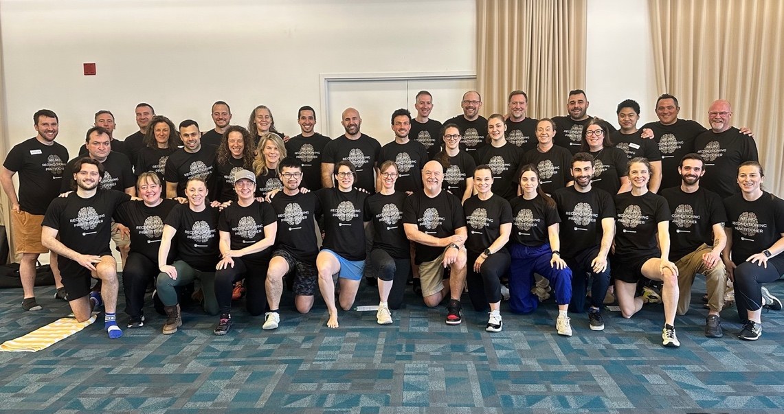 The full cohort at the Live Reconditioning Experience