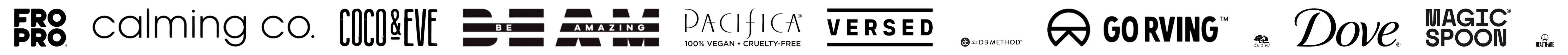 Brands I've created content for