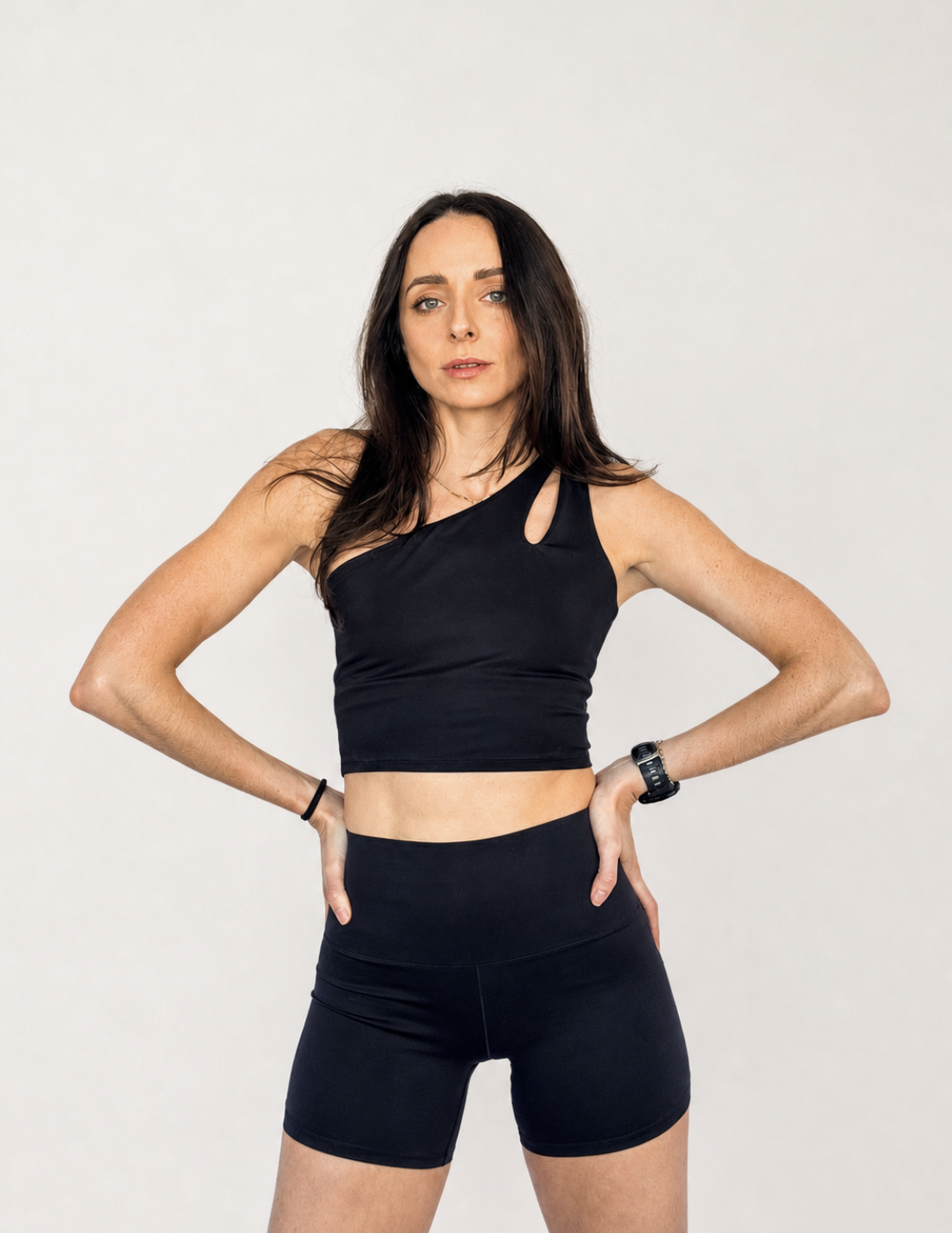 Giselle, coach de fitness y nutrición de Mile Collective