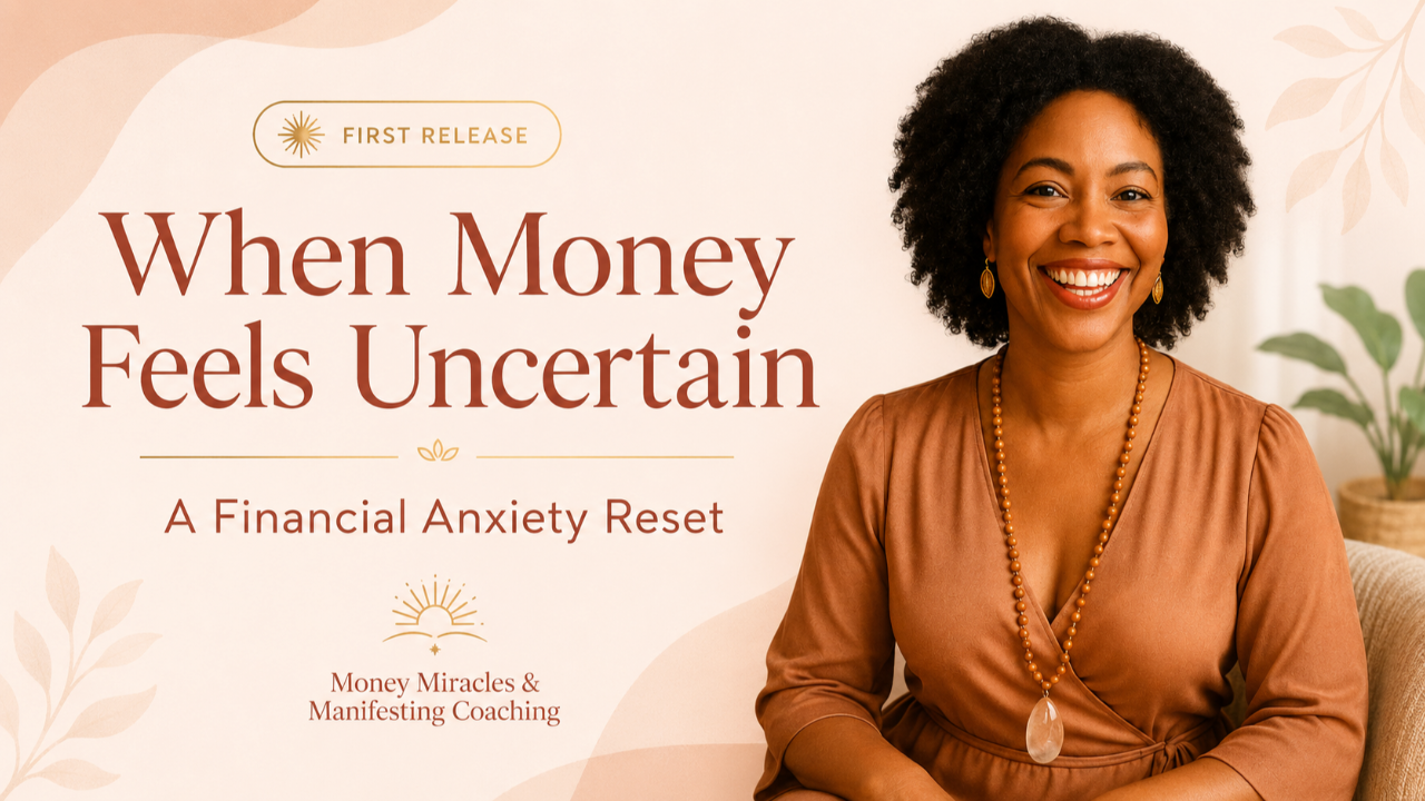 Soft warm neutral financial stress reset imagery