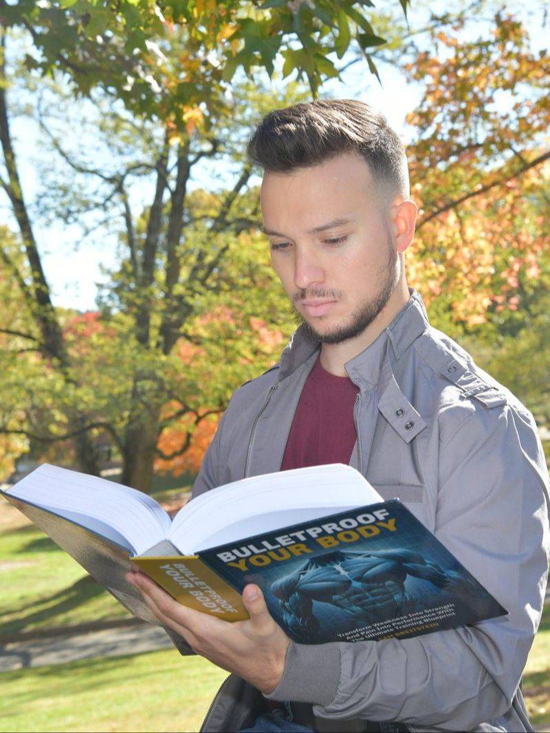 Sam Breitstein reading his book