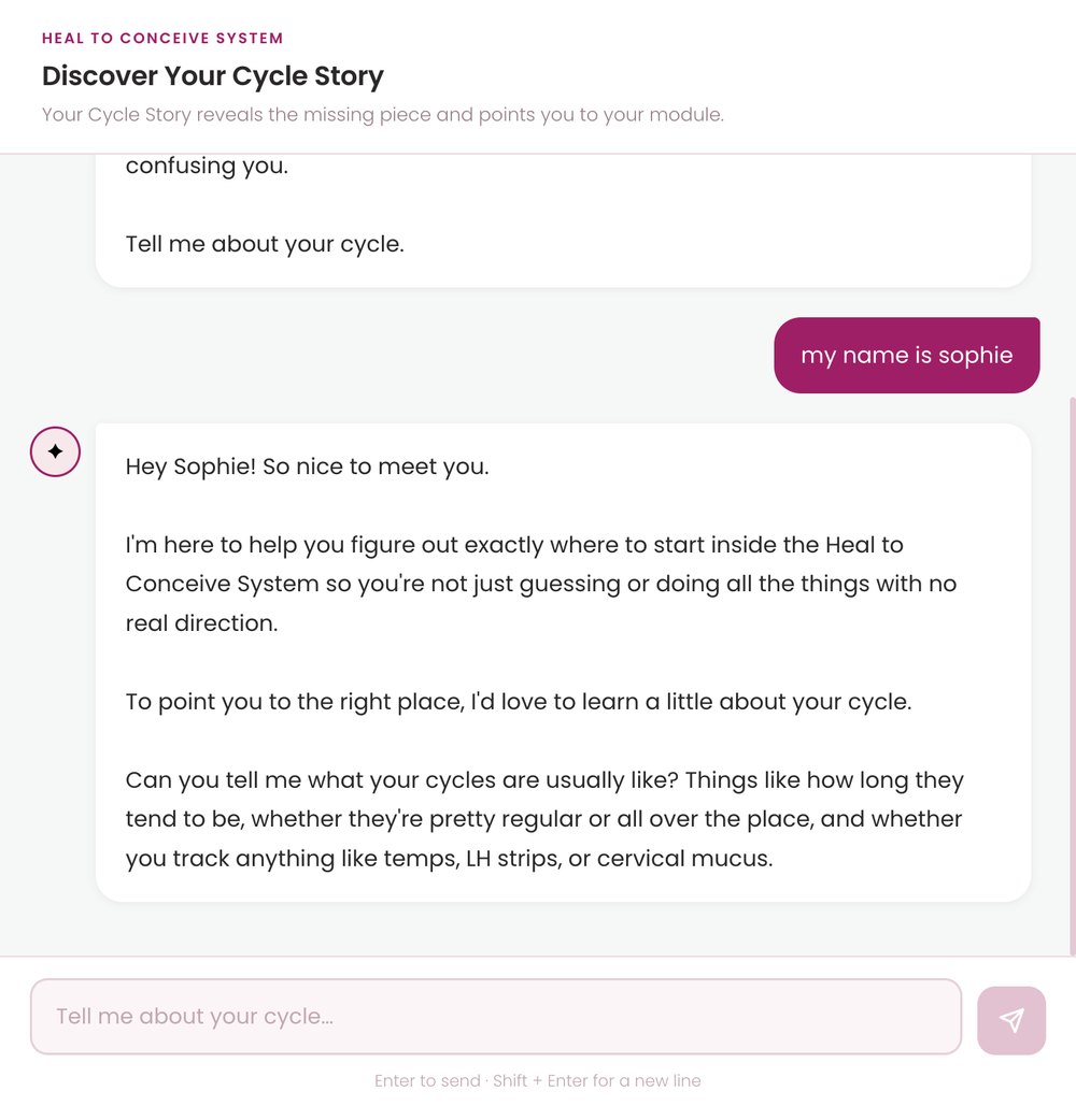 The Cycle Coach chat: tell me about your cycle