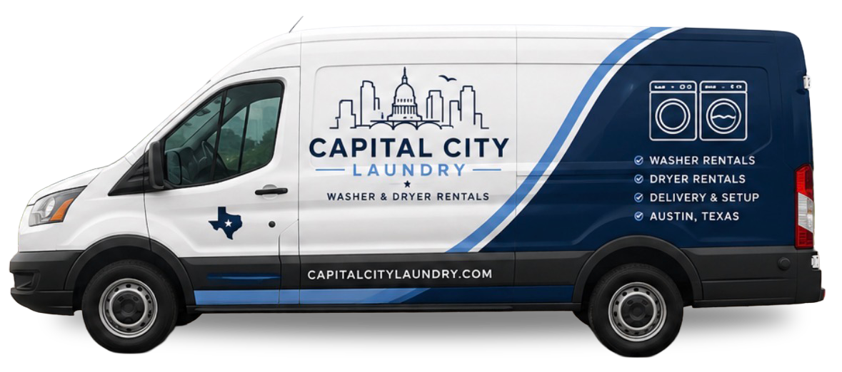 Capital City Laundry delivery van