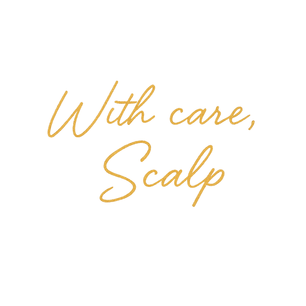 With care, Scalp