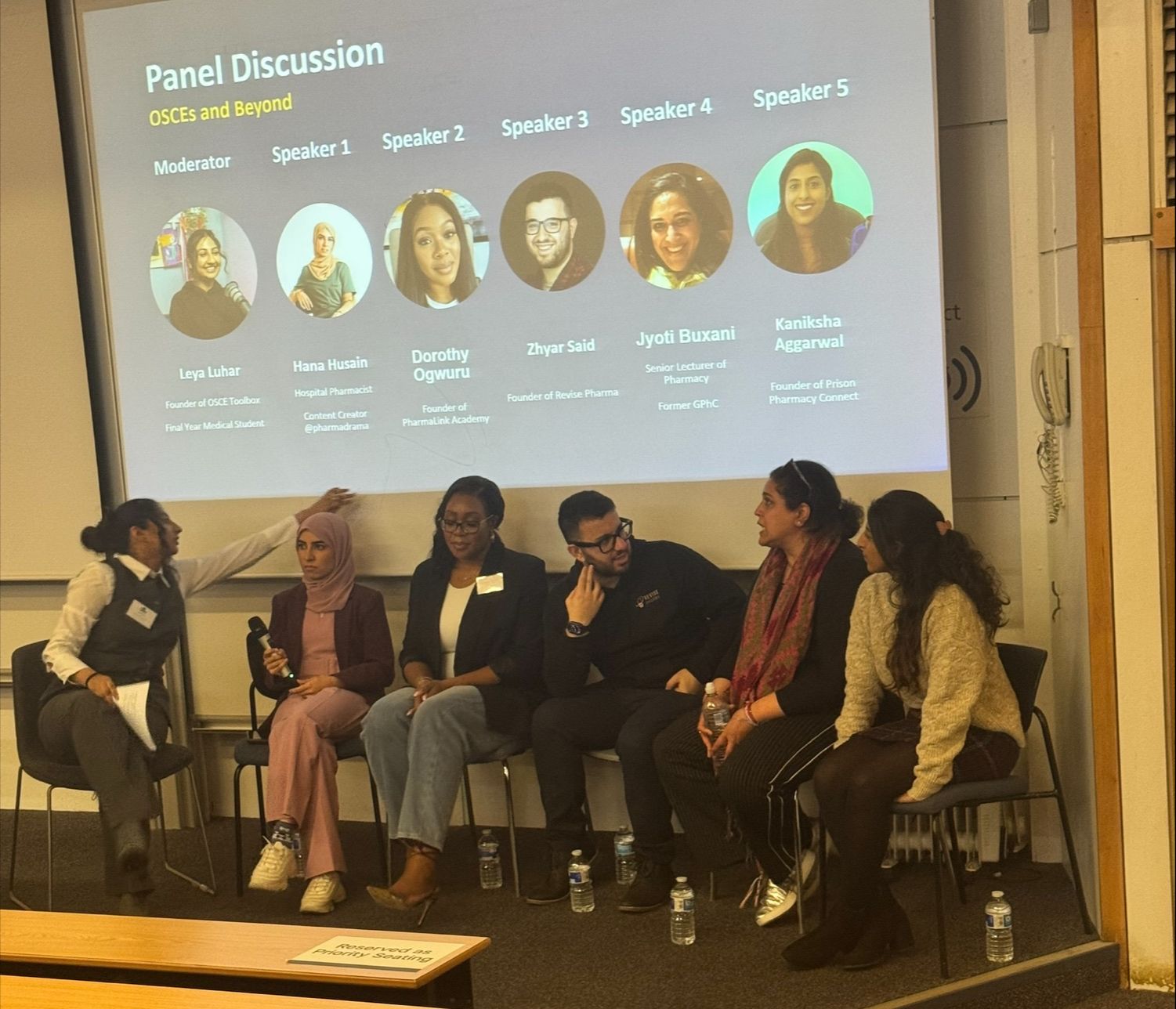 Dorothy Ogwuru speaking on the OSCEs and Beyond panel discussion