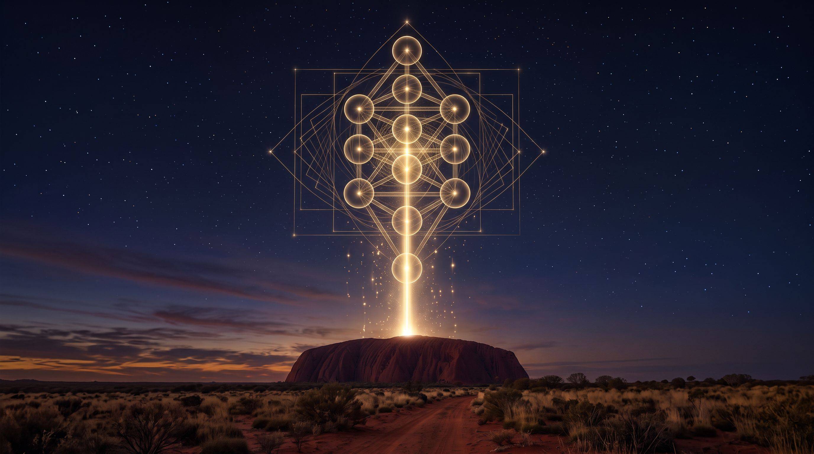 Return of the Indigenous Rose Dreamers — Uluru Vault Mission