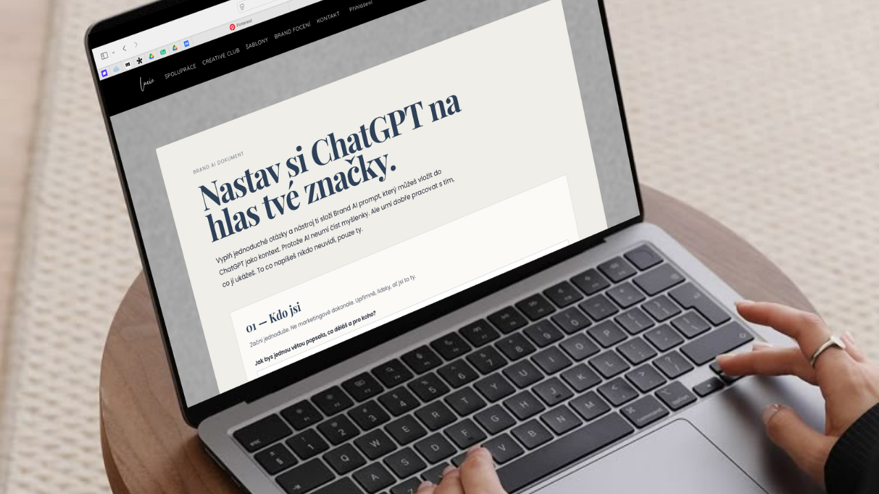 Brand AI – interaktivní průvodce